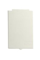 Cee deksel inbouwdoos wit