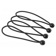 Trapezekoord 25 cm spanner+knop zwart